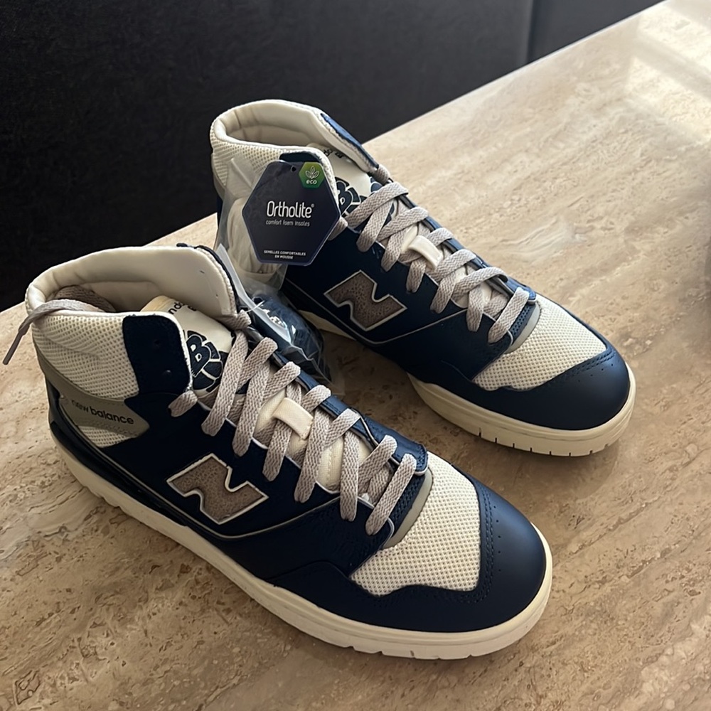 ALD x New Balance 650 blue/white sneakers